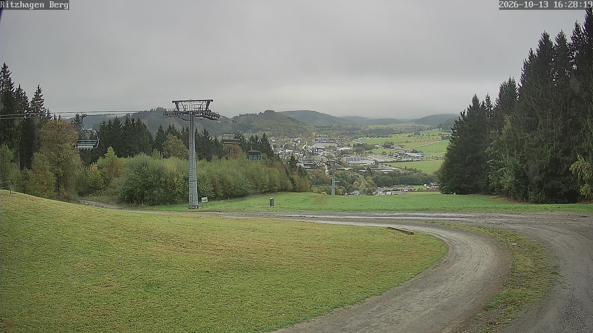 Archiv Foto Webcam Willingen: Ausblick Bergstation Ritzhagen