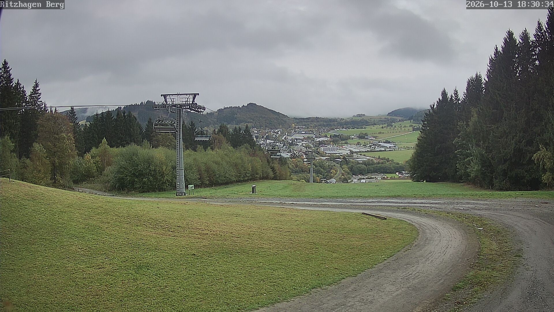 Archiv Foto Webcam Willingen: Ausblick Bergstation Ritzhagen