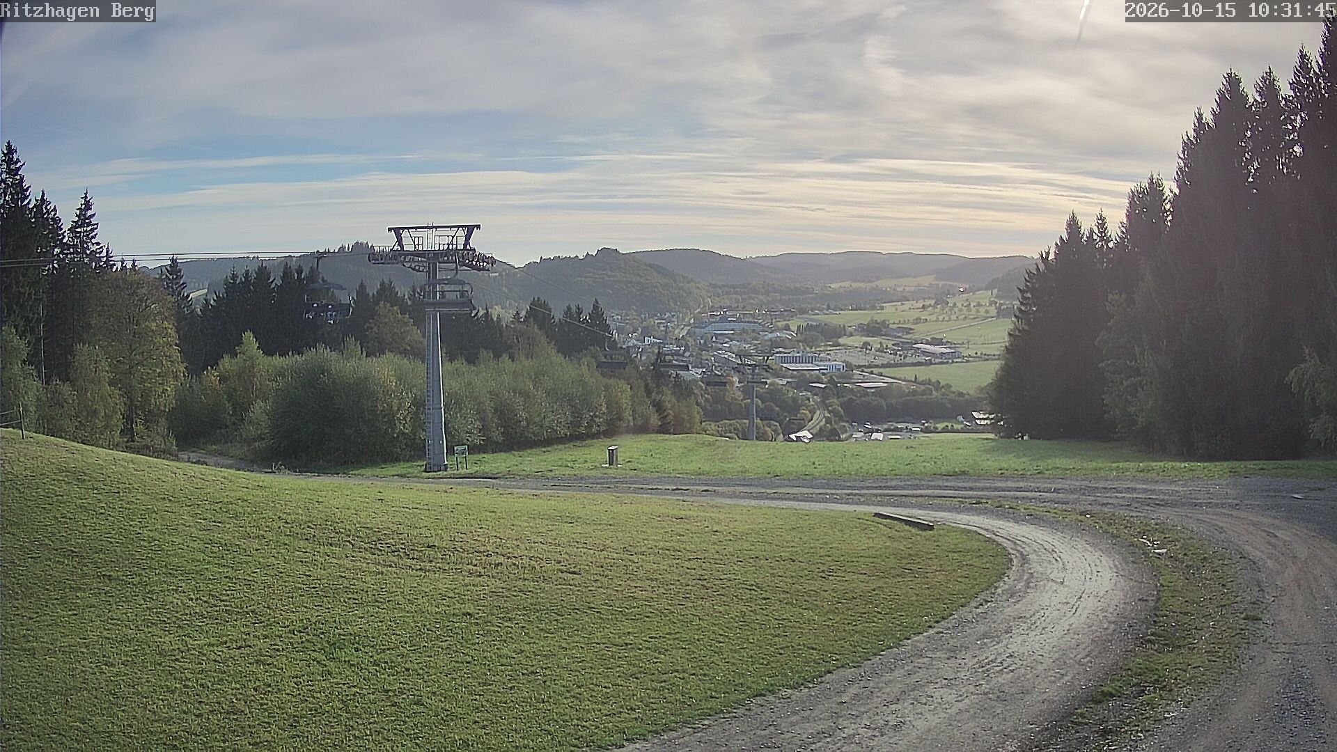 Archiv Foto Webcam Willingen: Ausblick Bergstation Ritzhagen
