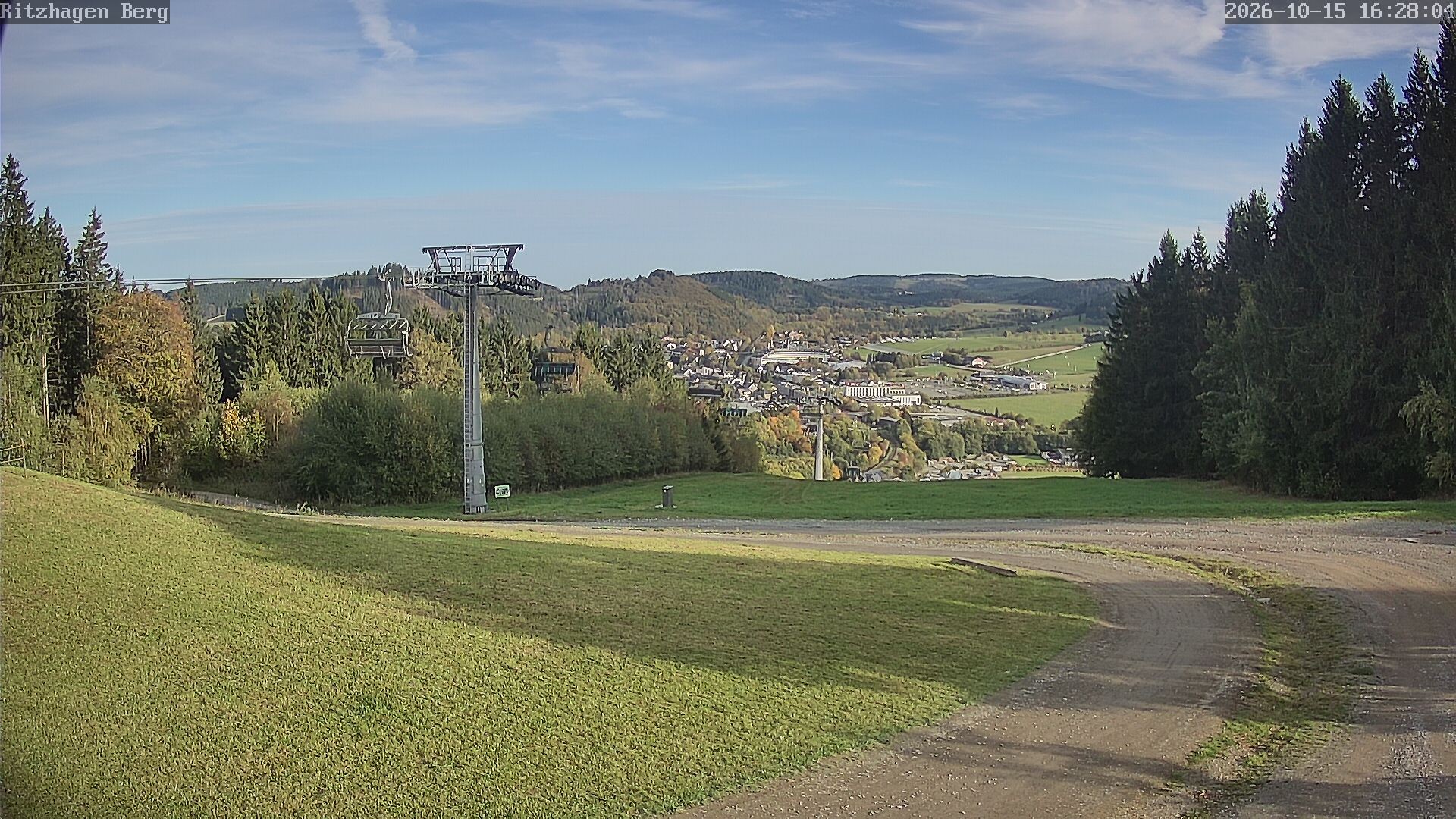 Archiv Foto Webcam Willingen: Ausblick Bergstation Ritzhagen