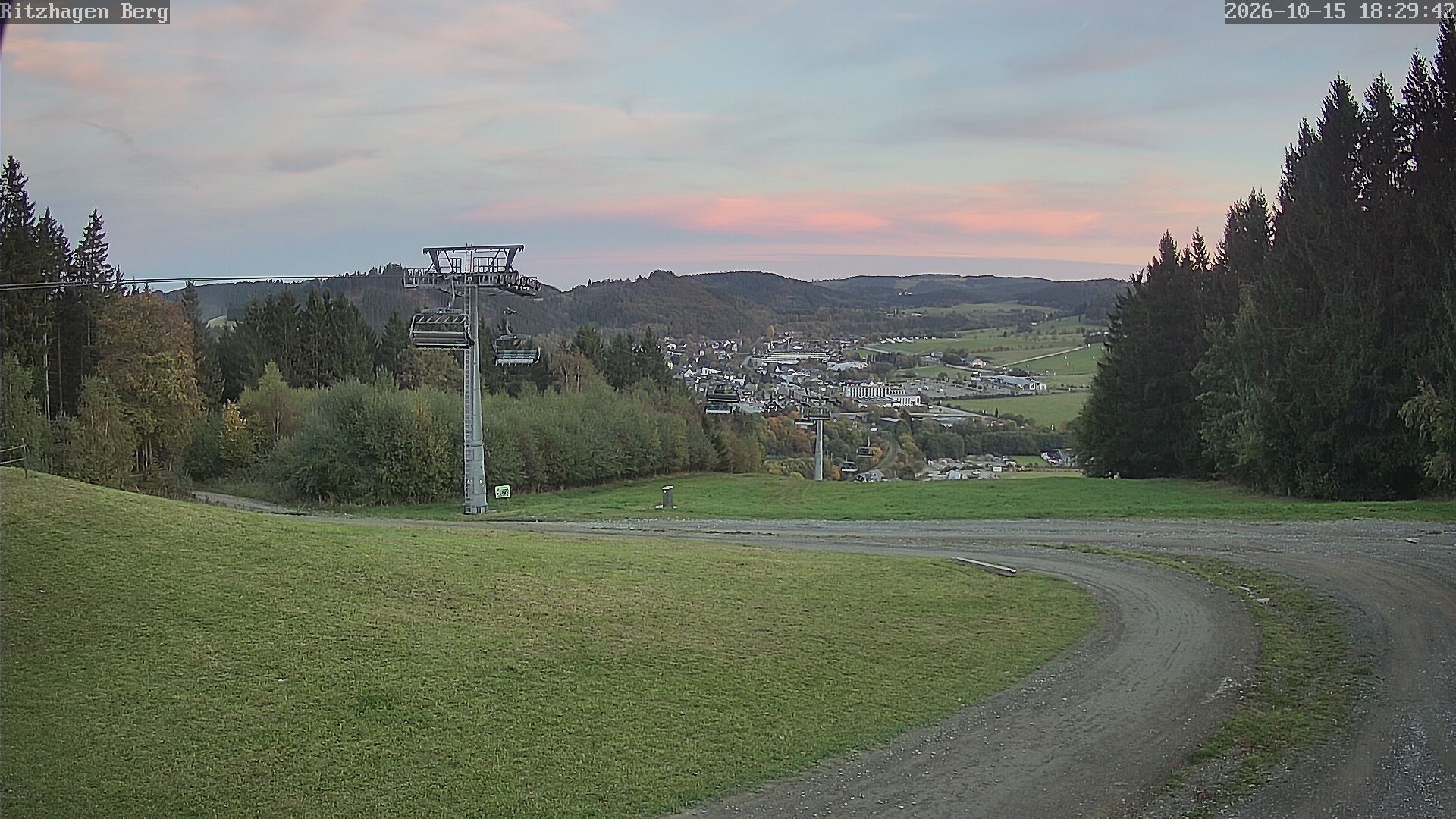 Archiv Foto Webcam Willingen: Ausblick Bergstation Ritzhagen