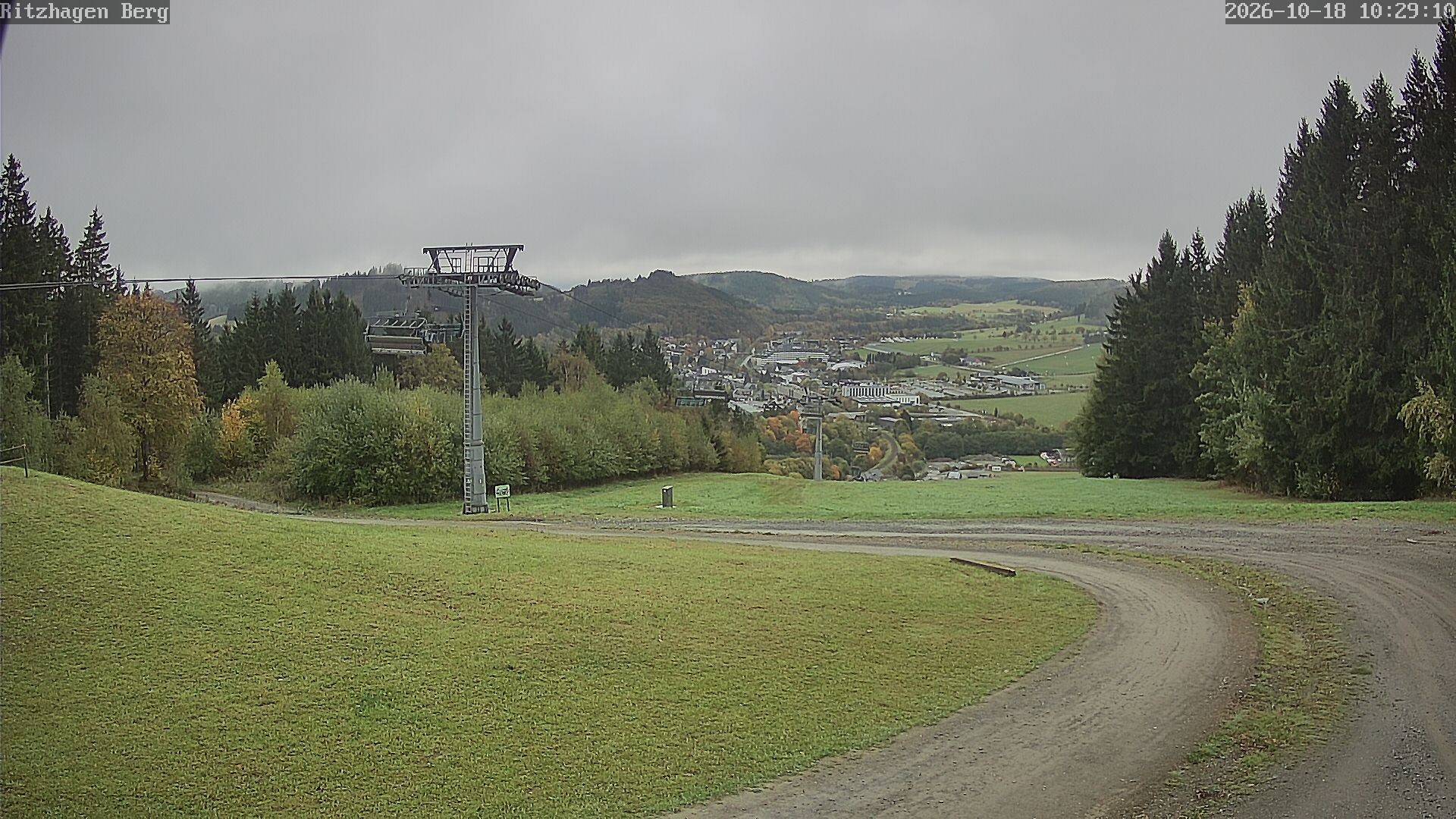Archiv Foto Webcam Willingen: Ausblick Bergstation Ritzhagen