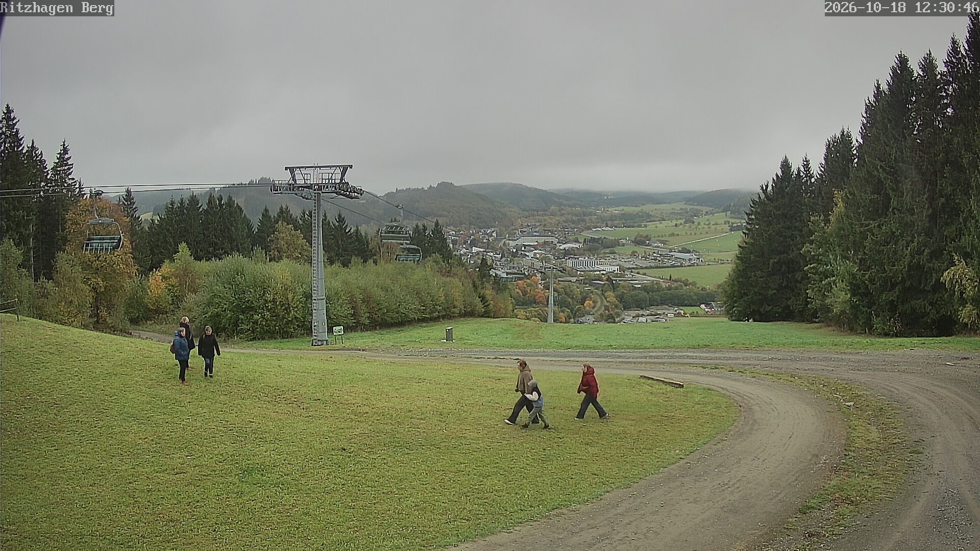 Archiv Foto Webcam Willingen: Ausblick Bergstation Ritzhagen