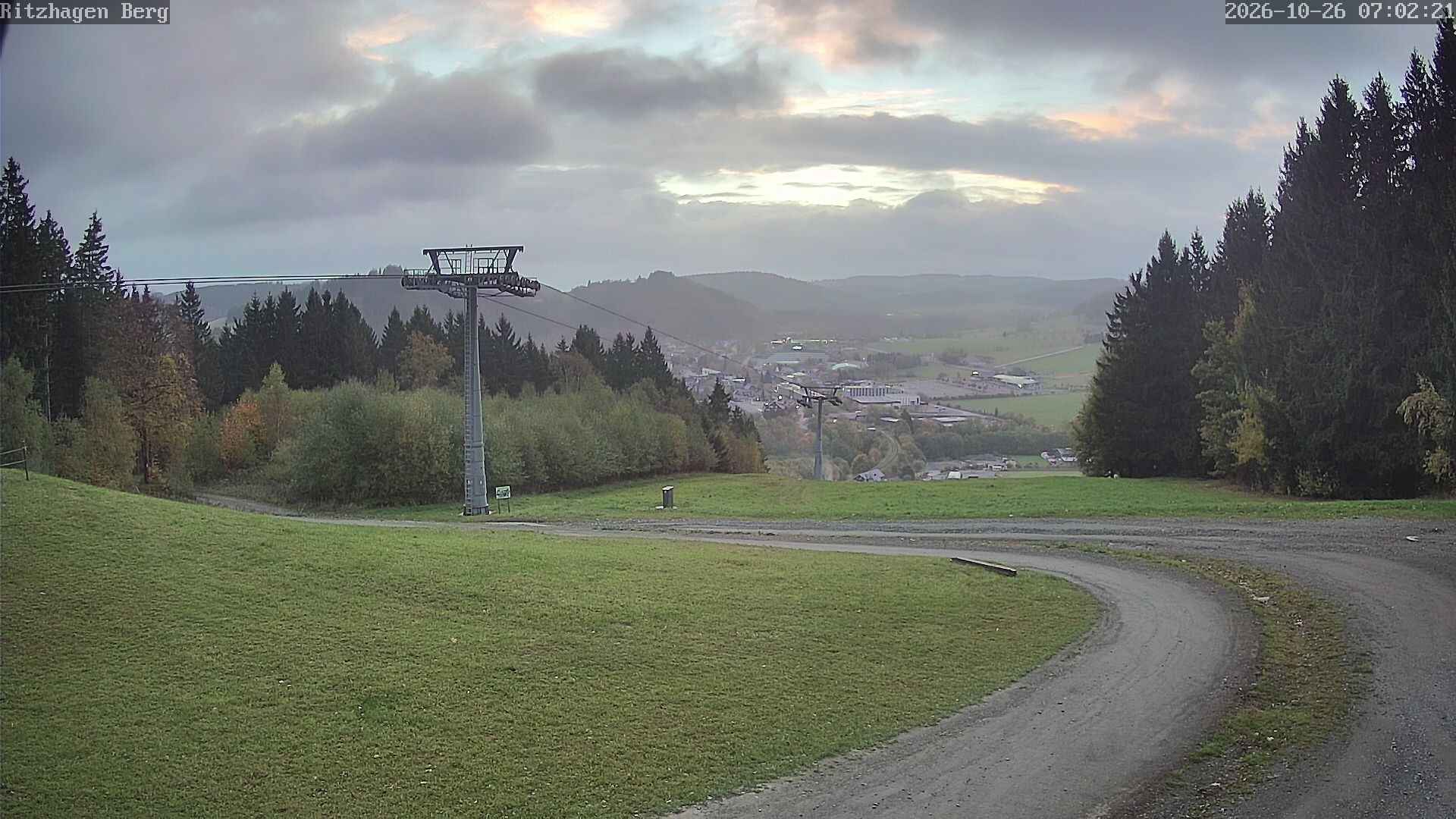 Archiv Foto Webcam Willingen: Ausblick Bergstation Ritzhagen