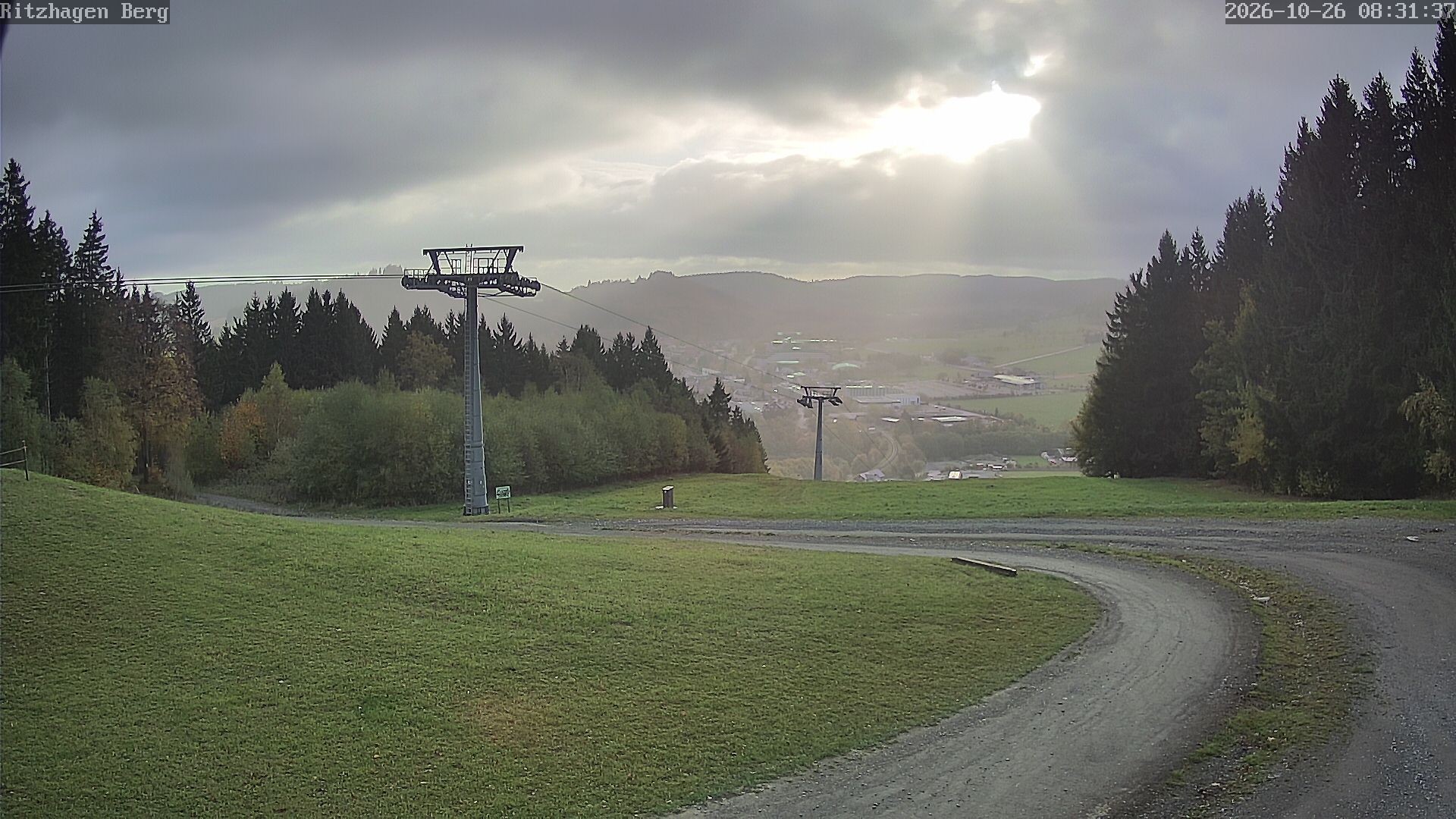 Archiv Foto Webcam Willingen: Ausblick Bergstation Ritzhagen