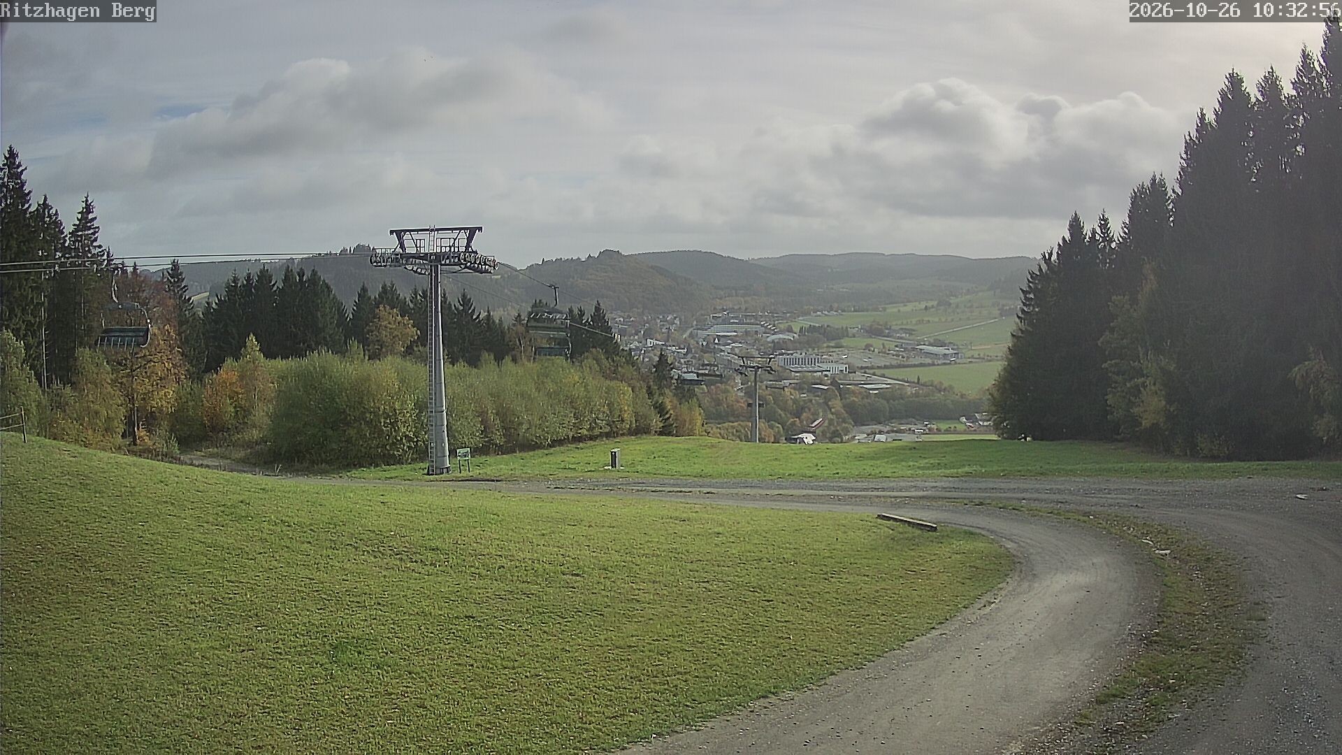 Archiv Foto Webcam Willingen: Ausblick Bergstation Ritzhagen