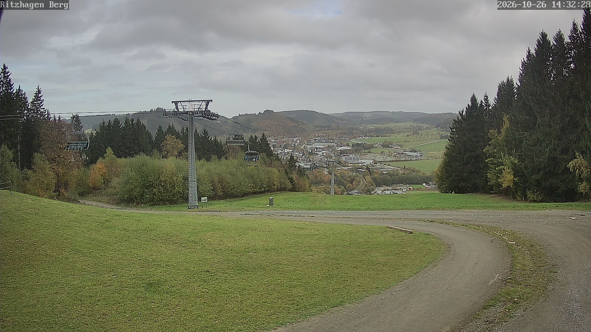 Archiv Foto Webcam Willingen: Ausblick Bergstation Ritzhagen