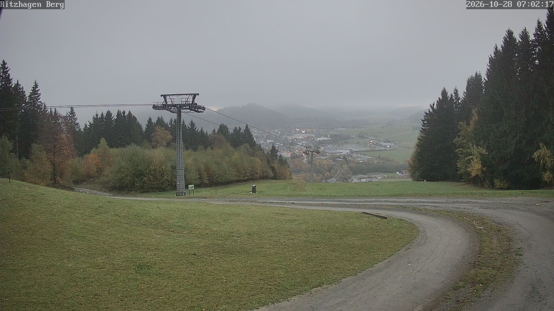 Archiv Foto Webcam Willingen: Ausblick Bergstation Ritzhagen