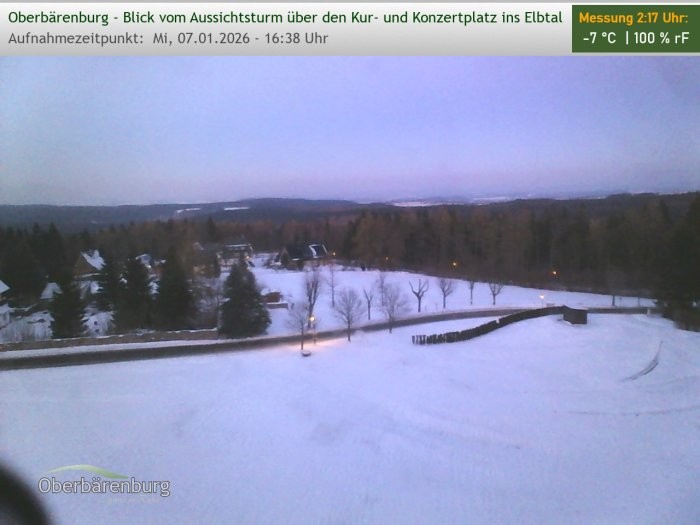 Archiv Foto Webcam Aussichtsturm Oberbärenburg
