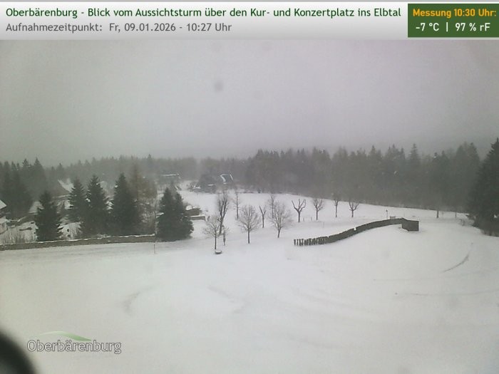 Archiv Foto Webcam Aussichtsturm Oberbärenburg