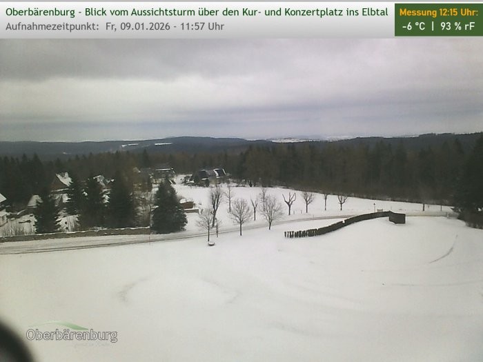 Archiv Foto Webcam Aussichtsturm Oberbärenburg