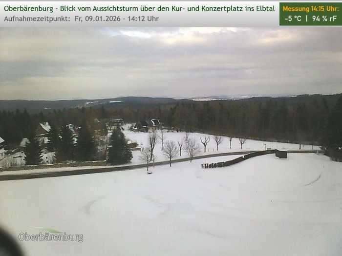 Archiv Foto Webcam Aussichtsturm Oberbärenburg