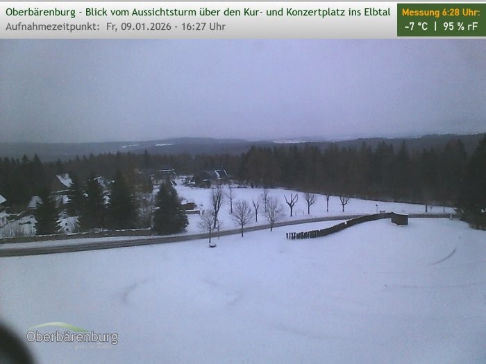 Archiv Foto Webcam Aussichtsturm Oberbärenburg