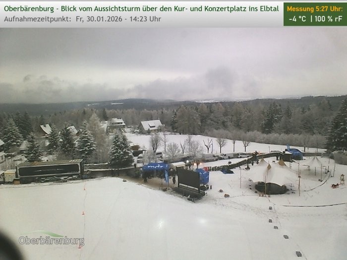 Archiv Foto Webcam Aussichtsturm Oberbärenburg