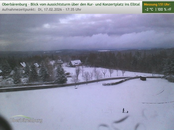 Archiv Foto Webcam Aussichtsturm Oberbärenburg
