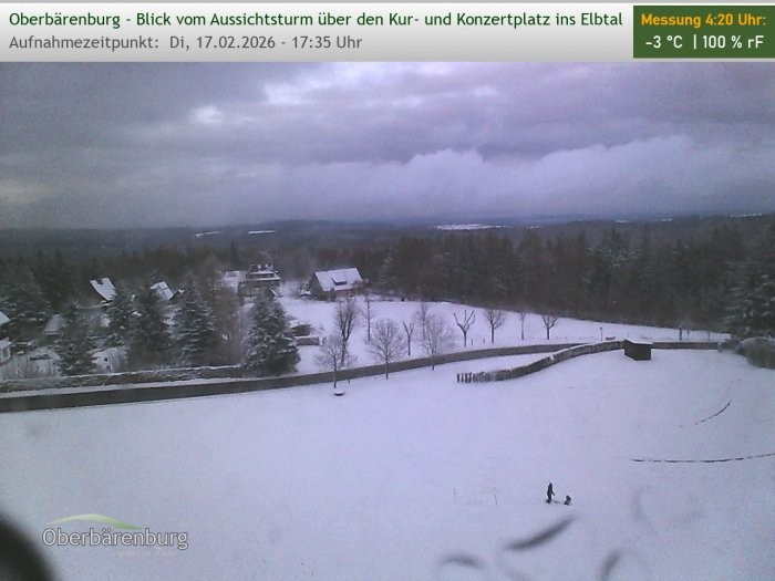 Archiv Foto Webcam Aussichtsturm Oberbärenburg