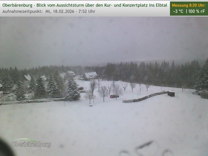 Archiv Foto Webcam Aussichtsturm Oberbärenburg