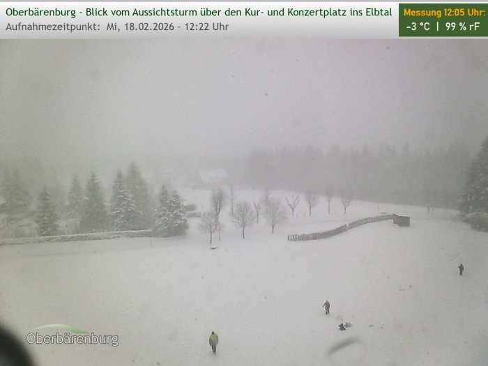 Archiv Foto Webcam Aussichtsturm Oberbärenburg