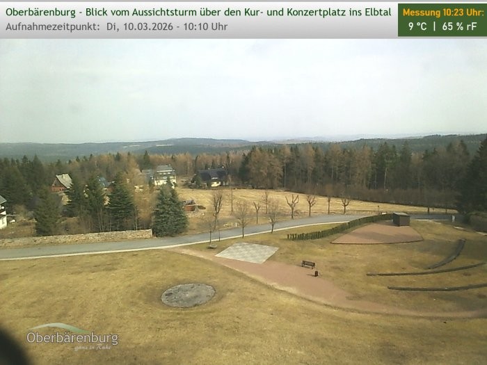 Archiv Foto Webcam Aussichtsturm Oberbärenburg