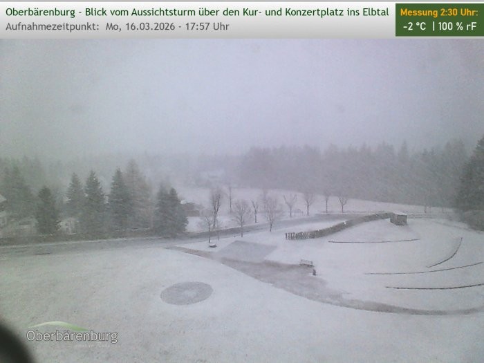 Archiv Foto Webcam Aussichtsturm Oberbärenburg