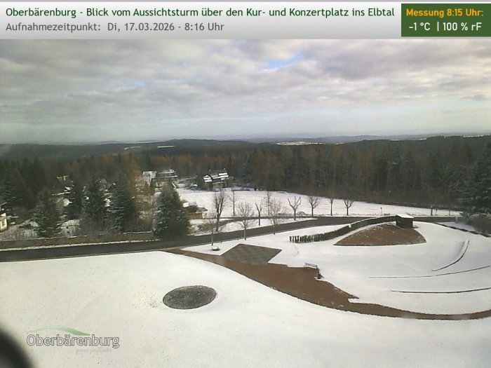 Archiv Foto Webcam Aussichtsturm Oberbärenburg