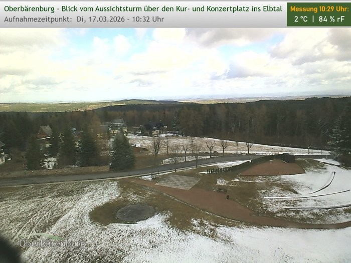 Archiv Foto Webcam Aussichtsturm Oberbärenburg