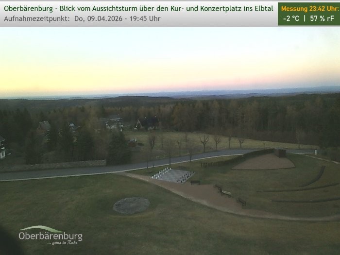 Archiv Foto Webcam Aussichtsturm Oberbärenburg