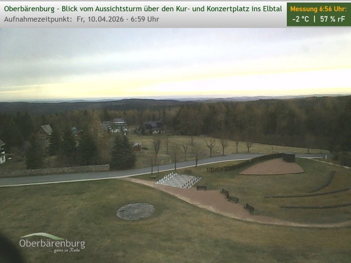 Archiv Foto Webcam Aussichtsturm Oberbärenburg