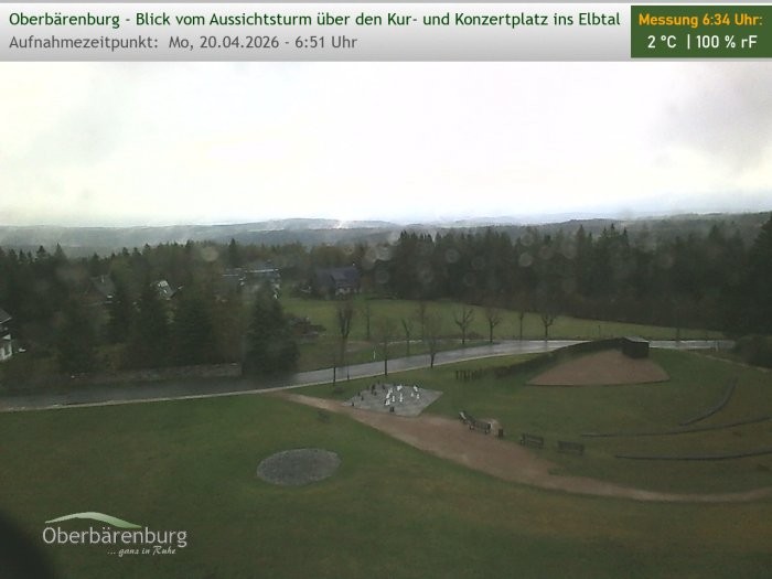Archiv Foto Webcam Aussichtsturm Oberbärenburg