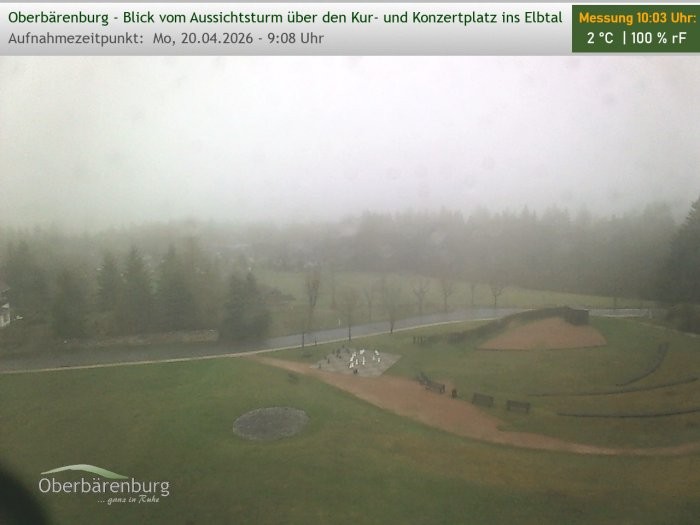 Archiv Foto Webcam Aussichtsturm Oberbärenburg