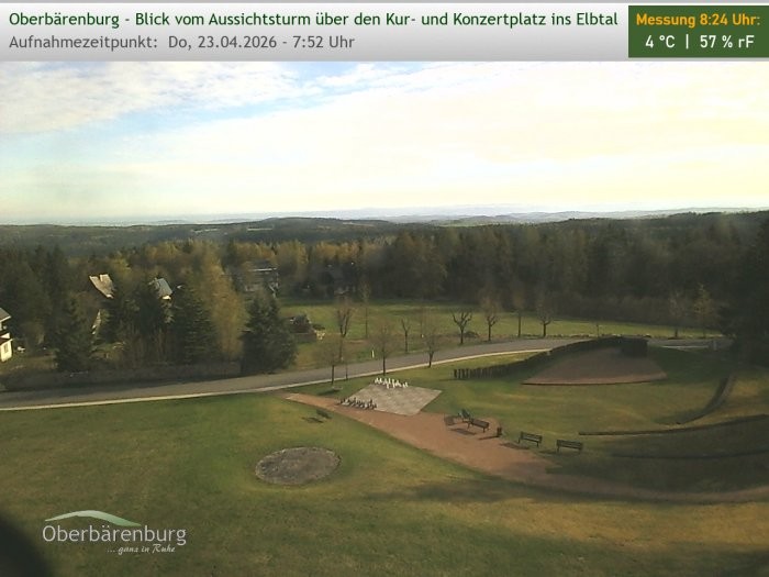Archiv Foto Webcam Aussichtsturm Oberbärenburg