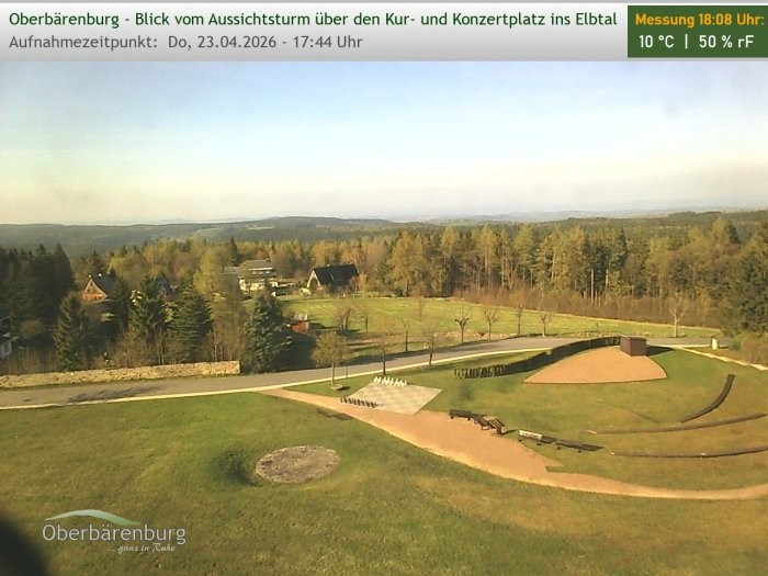 Archiv Foto Webcam Aussichtsturm Oberbärenburg