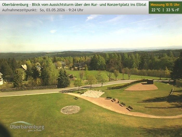 Archiv Foto Webcam Aussichtsturm Oberbärenburg