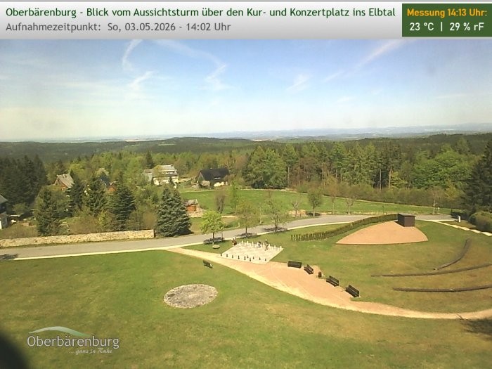 Archiv Foto Webcam Aussichtsturm Oberbärenburg