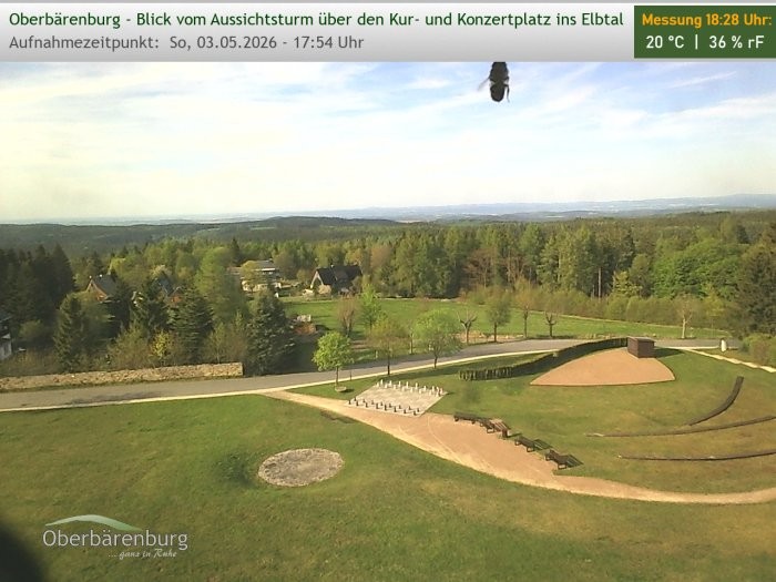 Archiv Foto Webcam Aussichtsturm Oberbärenburg