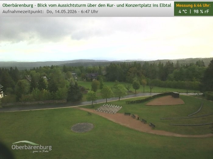 Archiv Foto Webcam Aussichtsturm Oberbärenburg
