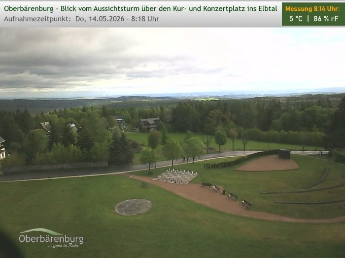 Archiv Foto Webcam Aussichtsturm Oberbärenburg