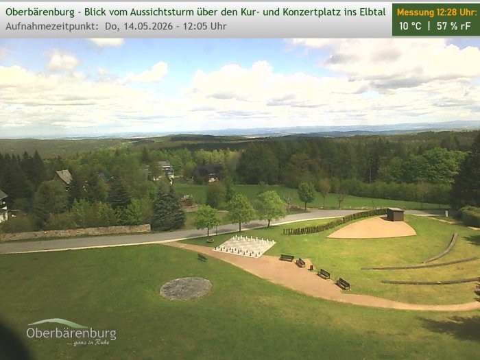 Archiv Foto Webcam Aussichtsturm Oberbärenburg