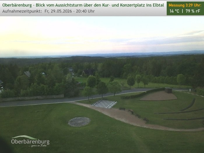Archiv Foto Webcam Aussichtsturm Oberbärenburg