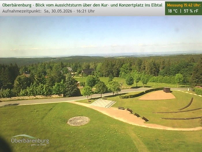 Archiv Foto Webcam Aussichtsturm Oberbärenburg