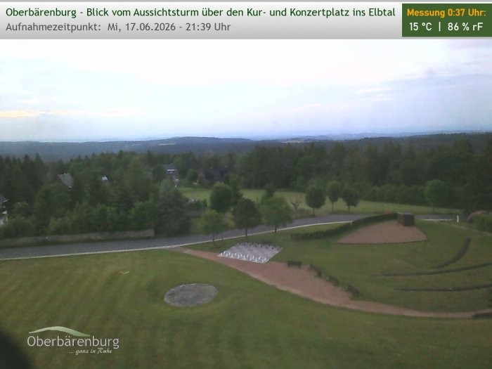 Archiv Foto Webcam Aussichtsturm Oberbärenburg