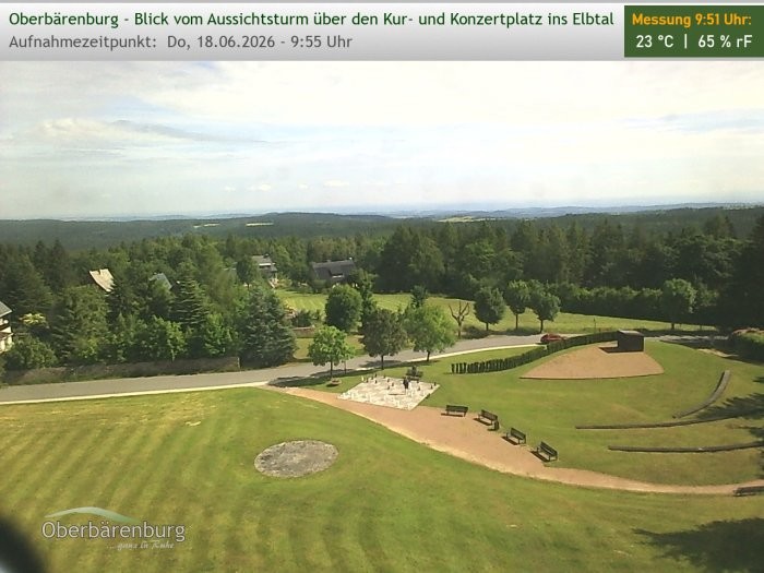 Archiv Foto Webcam Aussichtsturm Oberbärenburg