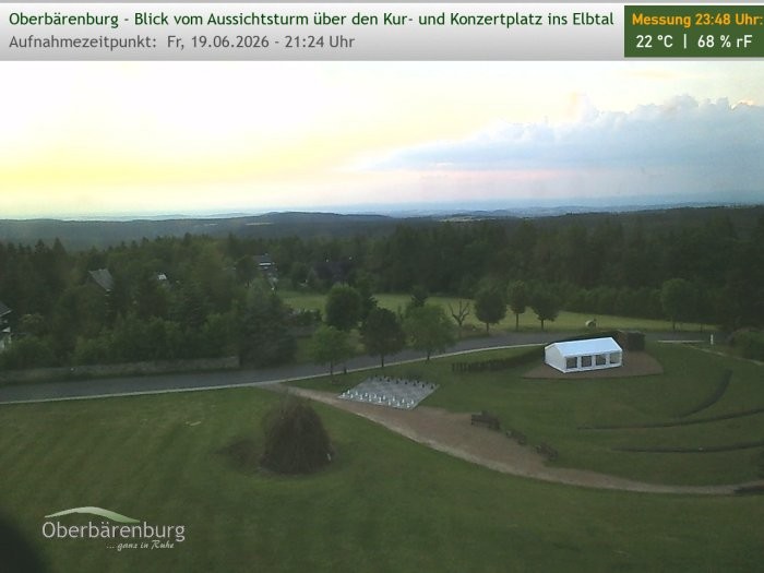Archiv Foto Webcam Aussichtsturm Oberbärenburg