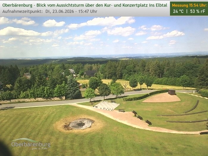 Archiv Foto Webcam Aussichtsturm Oberbärenburg