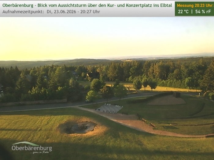 Archiv Foto Webcam Aussichtsturm Oberbärenburg