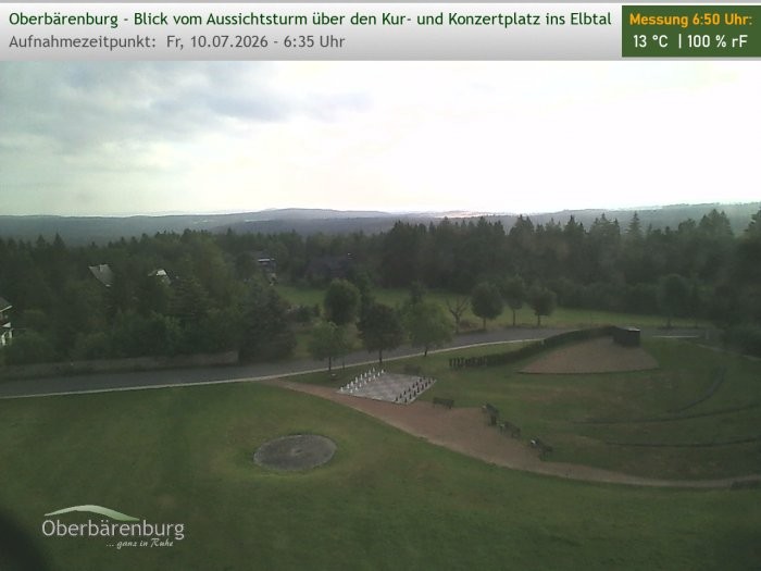 Archiv Foto Webcam Aussichtsturm Oberbärenburg