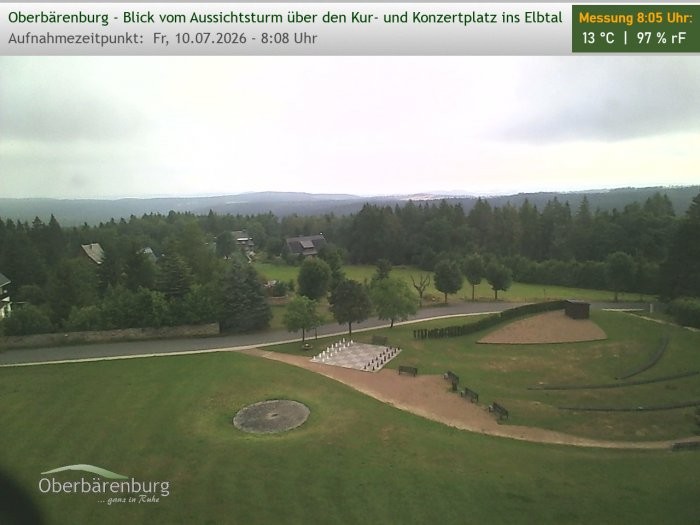 Archiv Foto Webcam Aussichtsturm Oberbärenburg