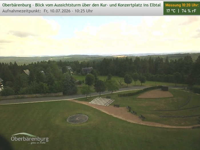 Archiv Foto Webcam Aussichtsturm Oberbärenburg