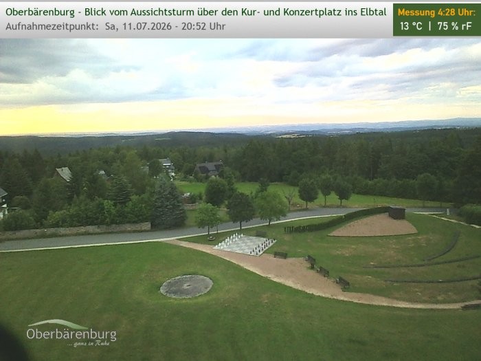 Archiv Foto Webcam Aussichtsturm Oberbärenburg