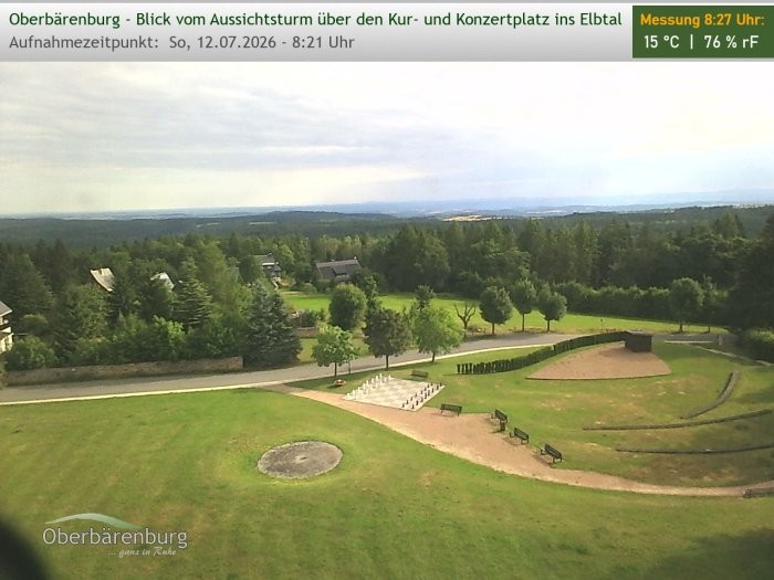 Archiv Foto Webcam Aussichtsturm Oberbärenburg